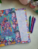 Custom A4 Notebooks Hunter Girls Design.
