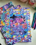 Custom A4 Notebooks Hunter Girls Design.
