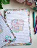 Custom A4 Notebook, Strawberry Girls Design