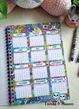 Custom A4 Notebook, 626 Alien Design