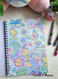 Custom A4 Notebook, 626 Alien Design