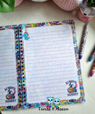 Custom A4 Notebook, 626 Alien Design