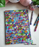 Custom A4 Notebook, 626 Alien Design