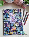 Custom A4 Notebook, Villians Design