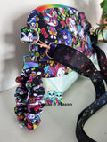 Custom Scrunchie Key Fobs