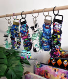Custom Scrunchie Key Fobs