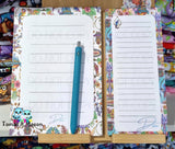 Custom Handmade Notepads, A5 and Shopping List Sizes