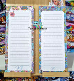 Custom Handmade Notepads, A5 and Shopping List Sizes