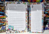 Custom Handmade Notepads, A5 and Shopping List Sizes