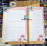 Custom Handmade Notepads, A5 and Shopping List Sizes