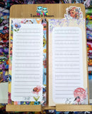 Custom Handmade Notepads, A5 and Shopping List Sizes